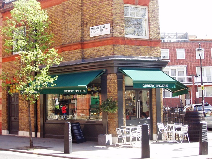 Uma esquina em Marylebone